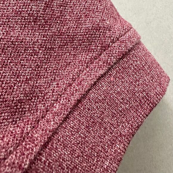 J. Crew Stretch piqué polo shirt in Marled Mahogany Size Medium New NWT - Picture 7 of 11